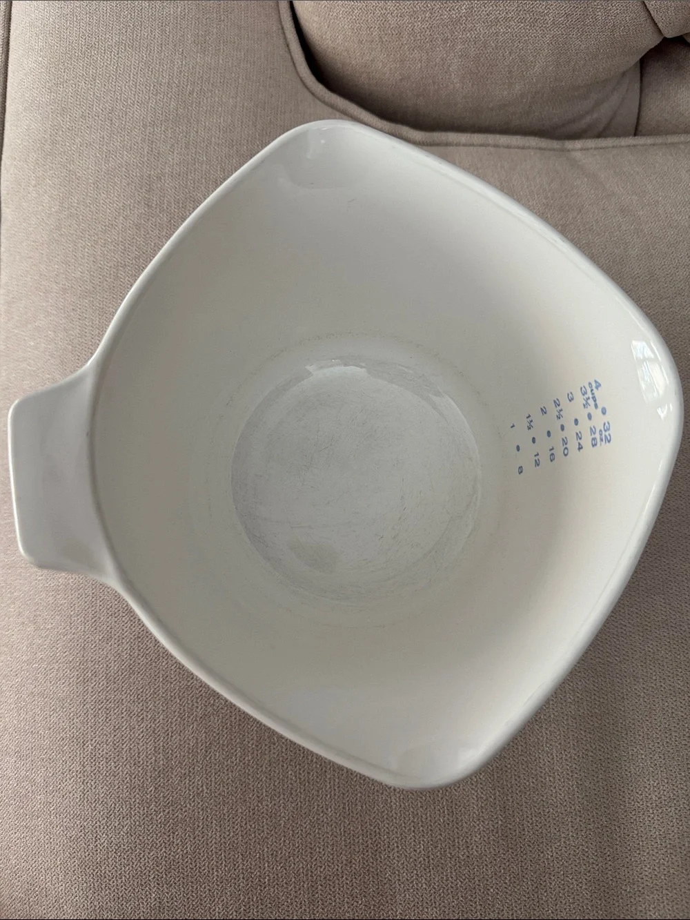 Corning Ware 1 Quart Sauce Maker, 4 cups, Blue Cornflower